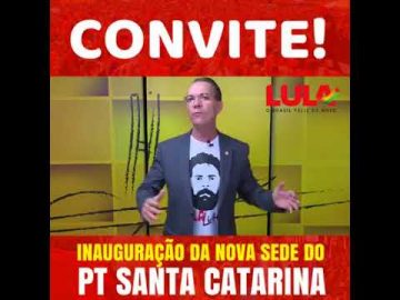 PT de Santa Catarina Inaugura nova sede estadual